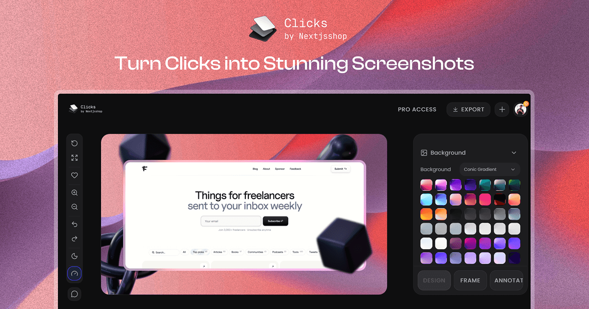 Beautiful Screenshot Background Editor – Change Screenshot Background Online